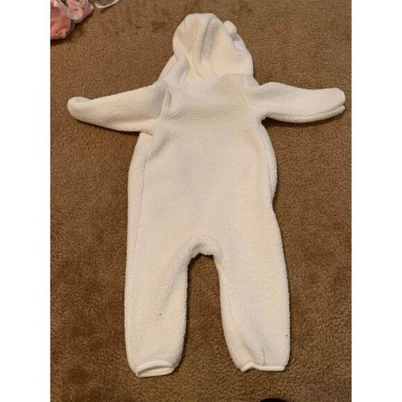 Carter’s Girls 9m White Bodysuit Coat - Picture 6 of 6